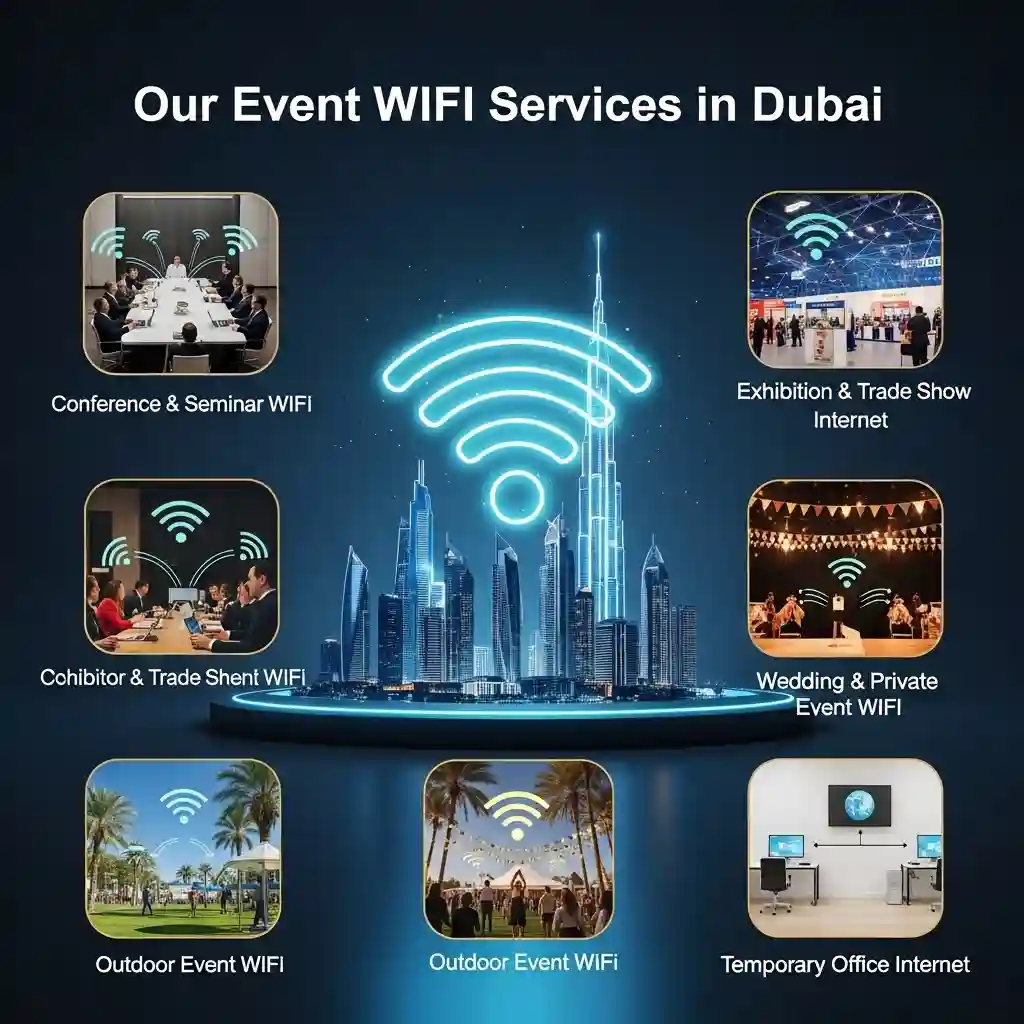 Event WiFi rental in Dubai, Abu Dhabi, UAE